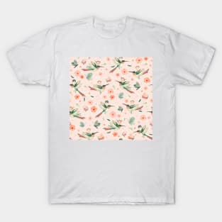 Hummingbird scouts (pink) T-Shirt